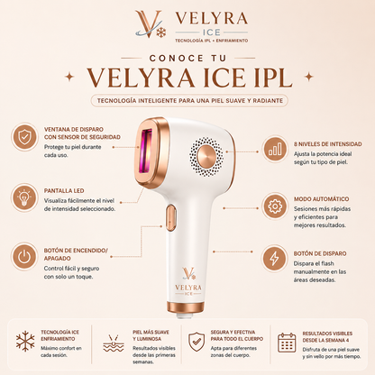 Depiladora velyra ice