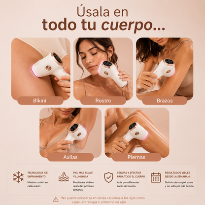 Depiladora velyra ice