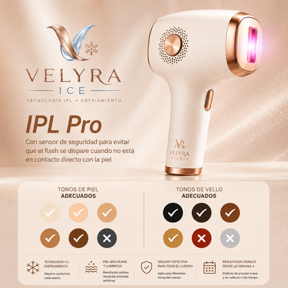 Depiladora velyra ice