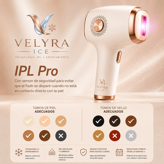 Depiladora velyra ice