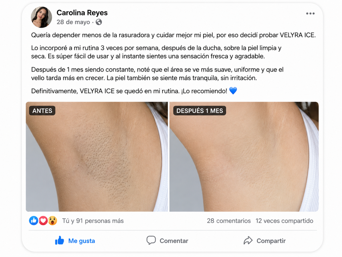Resultado de una clienta